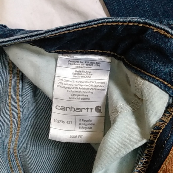 Carhartt women's Slim fit Bootcut jeans - Picture 4 of 5